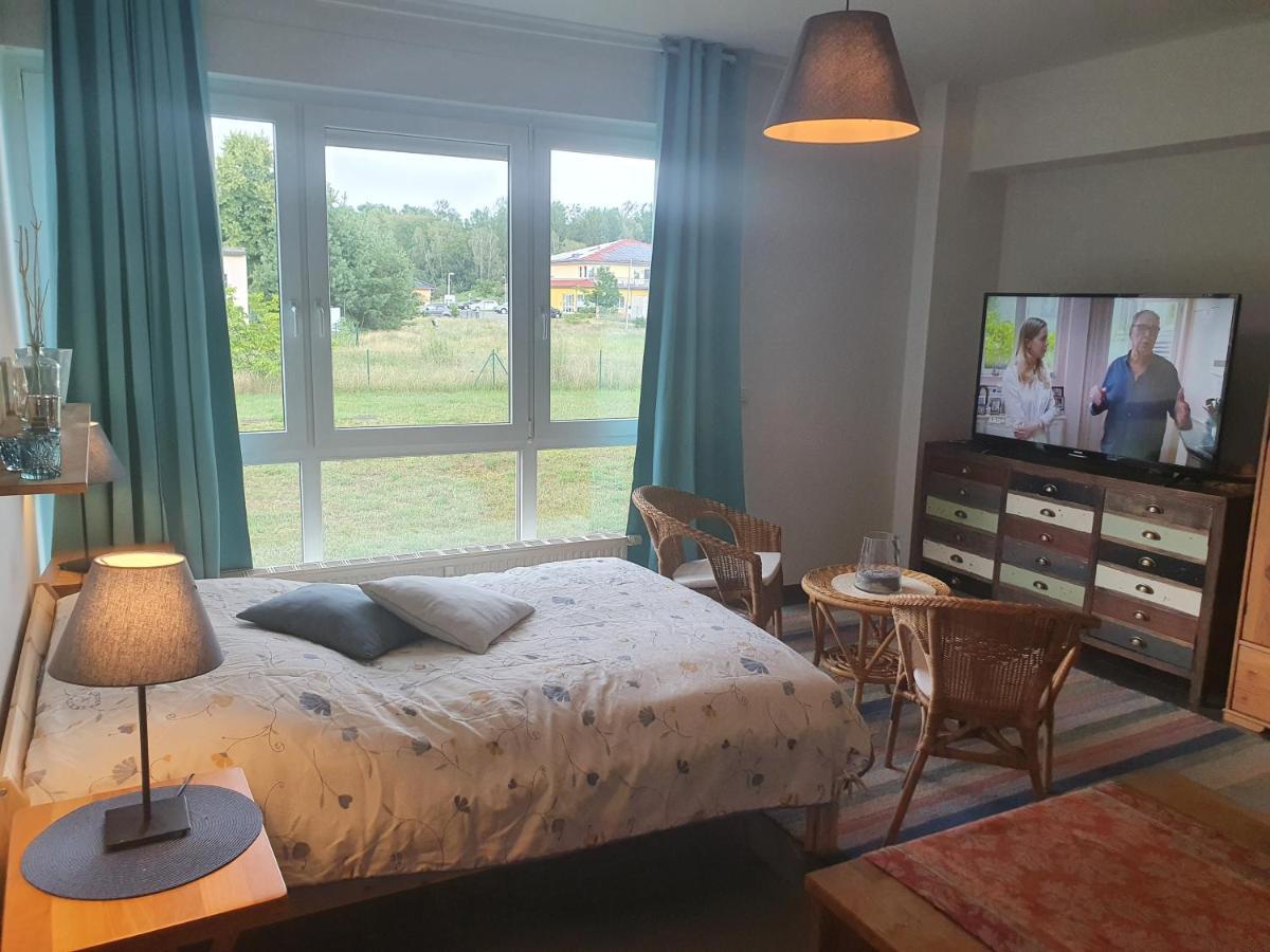 Apartment Zum Strand Wendisch Rietz Bagian luar foto
