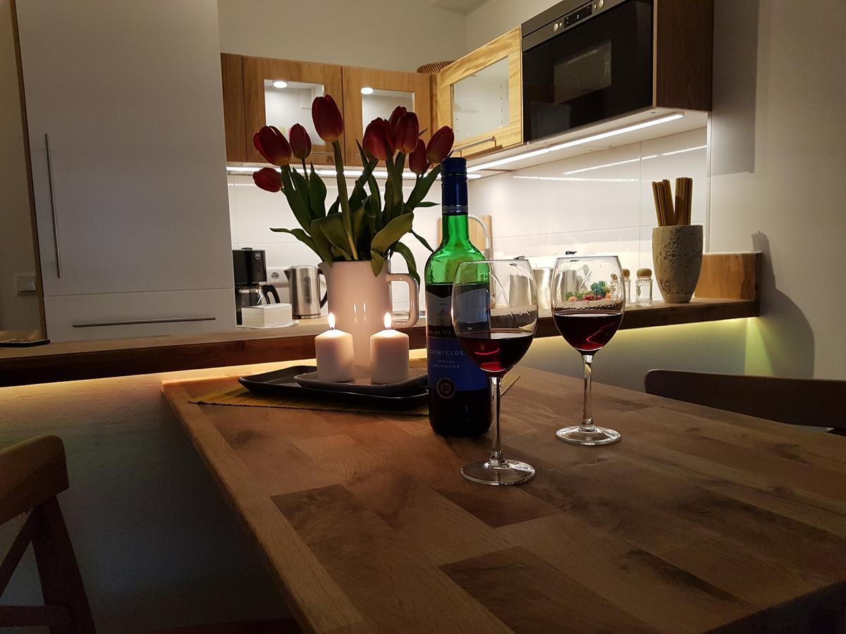 Apartment Zum Strand Wendisch Rietz Bagian luar foto